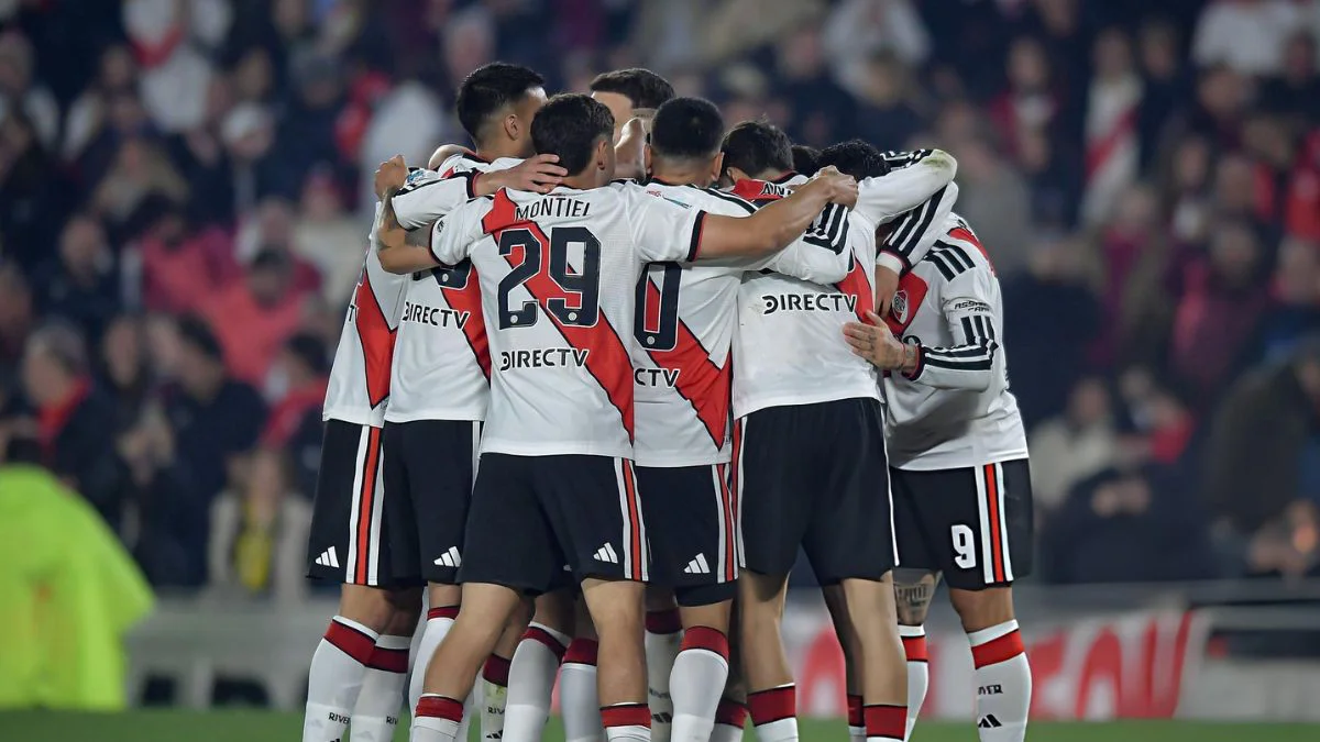 Festejo gol River Estudiantes de Río Cuarto