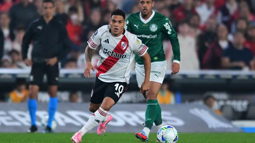 Juan Fernando Quintero River Palmeiras Libertadores