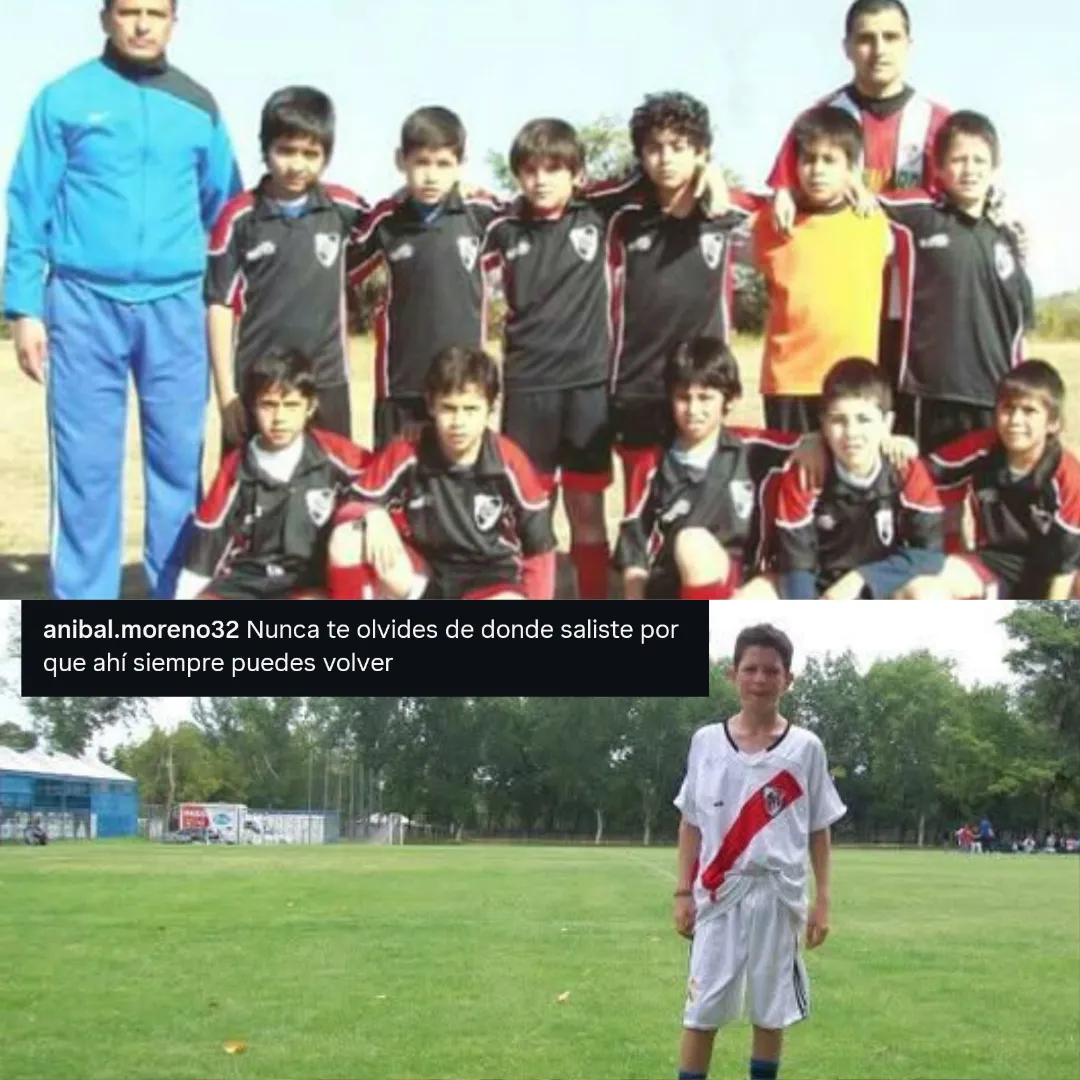 Posteo Aníbal Moreno sueño jugar River