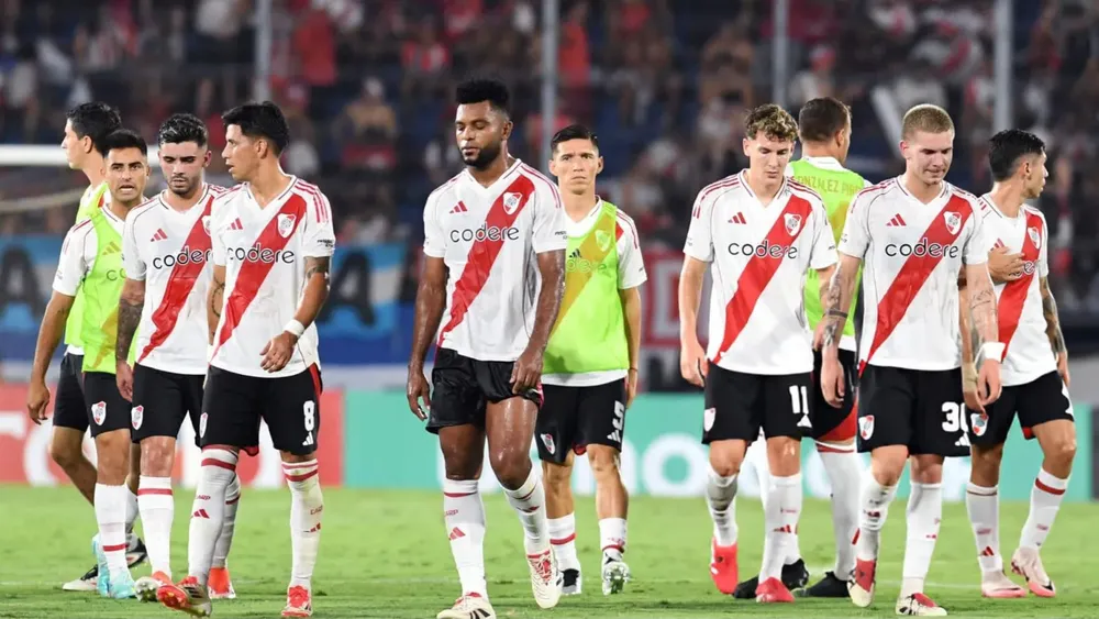 equipo formación River frustrado