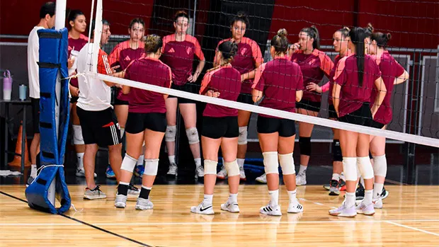 Plantel vóley femenino River (Foto: River Plate)