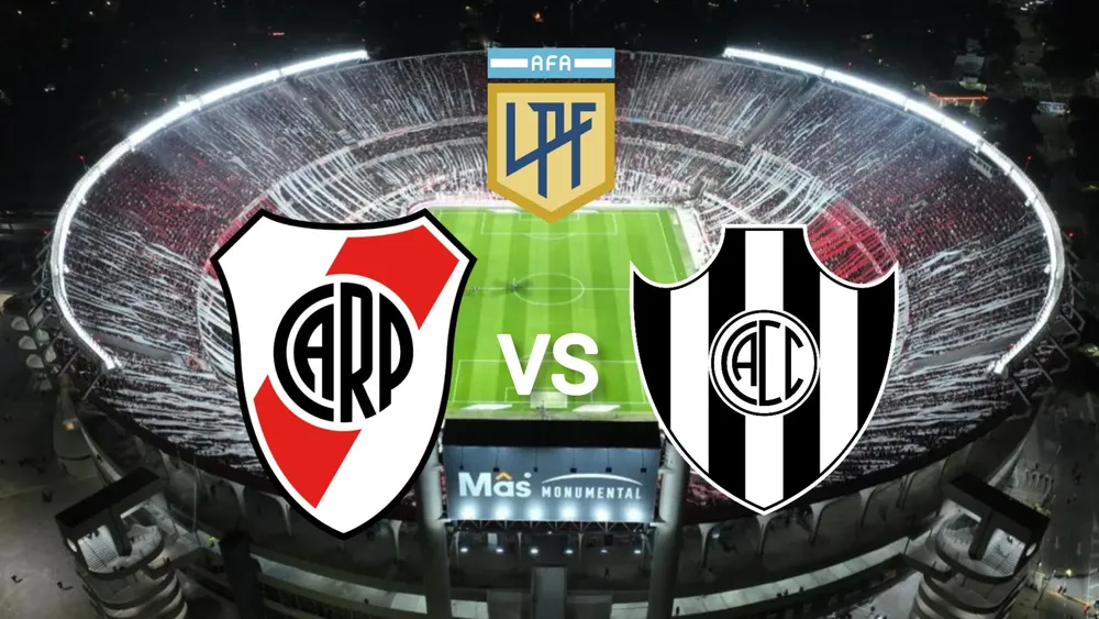 Transmisión en vivo River vs Central Córdoba