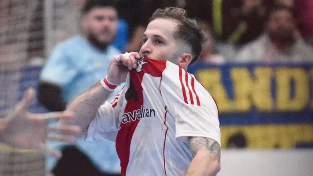 Tomas Gallardo River Boca Superclásico Handball (Foto: River Plate)