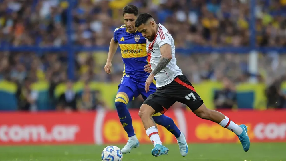 Paulo Díaz River Boca Merentiel Superclásico