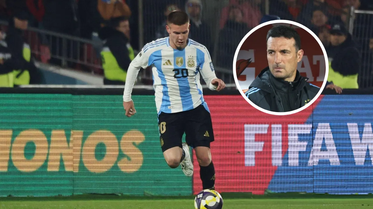 Lionel Scaloni Franco Mastantuono Selección Argentina (Fotos: Getty Images)