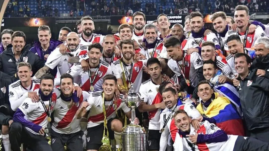 Plantel River Boca Libertadores Madrid Copa