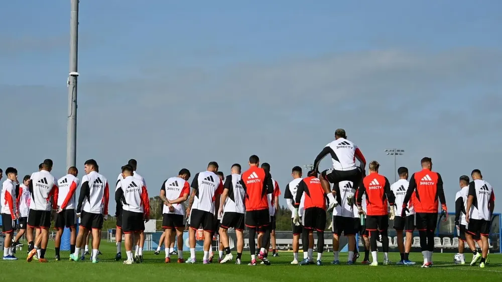 Equipo Plantel River entrenamientos pretemporada