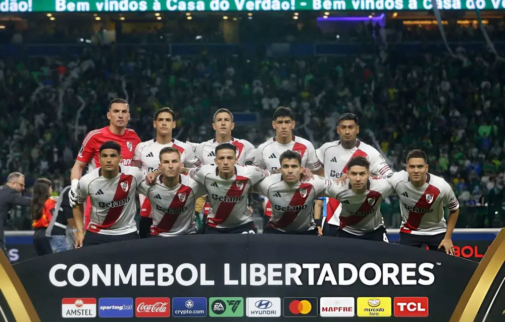 Formación River vs Palmeiras Copa Libertadores