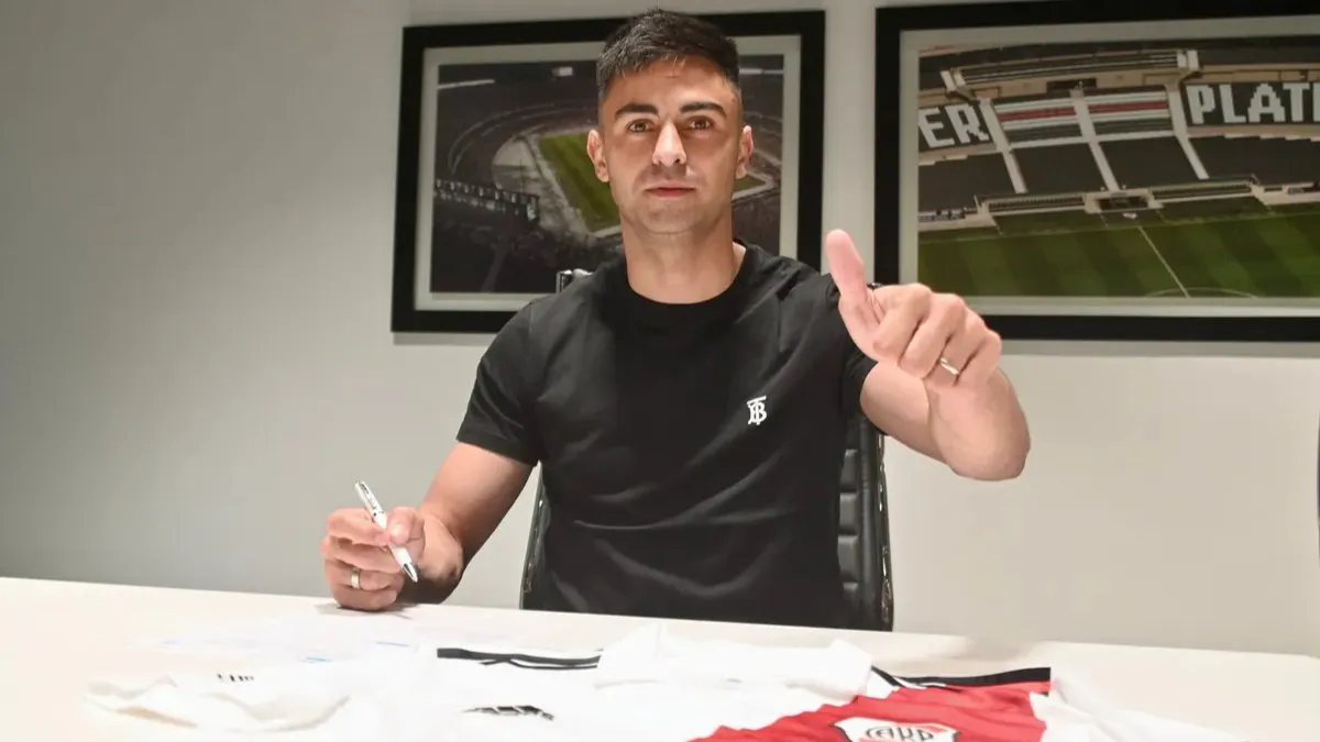 Pity Martínez Presentación River Plate 2023