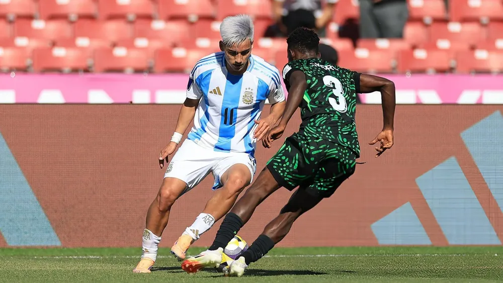 Ian Subiabre selección Argentina Sub 20 Nigeria
