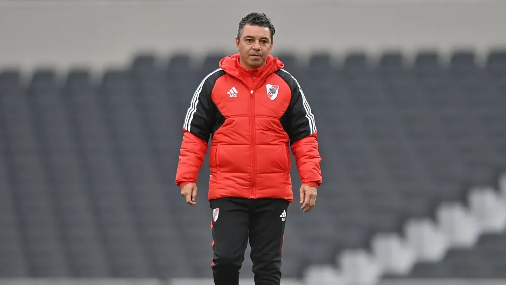 Marcelo Gallardo Entrenador River entrenamiento Monumental