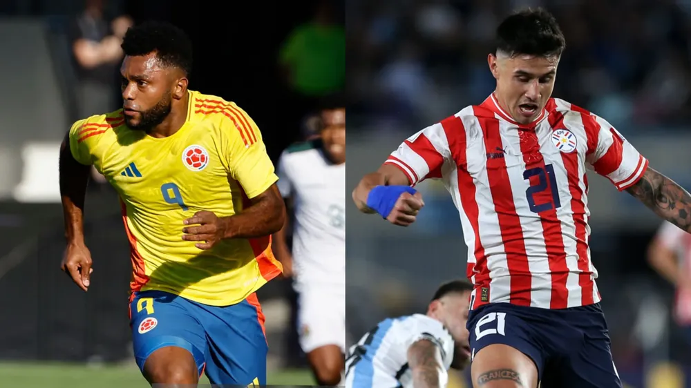 Borja selección Colombia Bareiro Paraguay (Fotos: Getty Images)