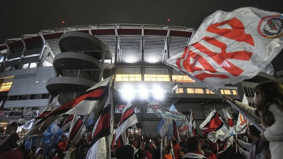 Banderazo River Monumental (Foto: River Plate)