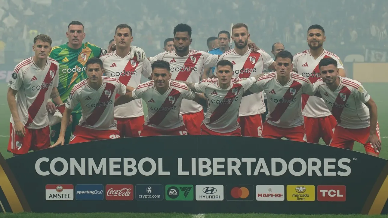 Formación River Atlético Mineiro ida