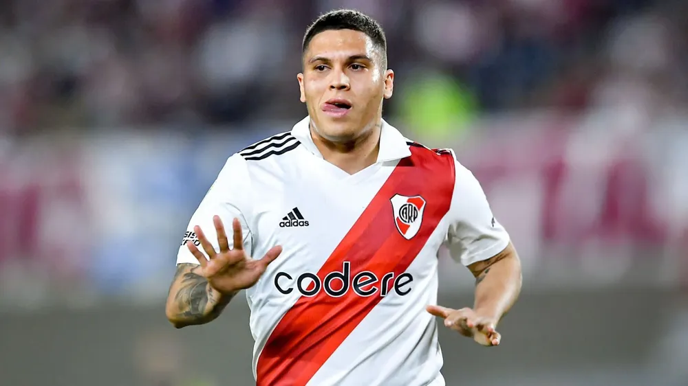 Juan Fernando Quintero River festejo gol