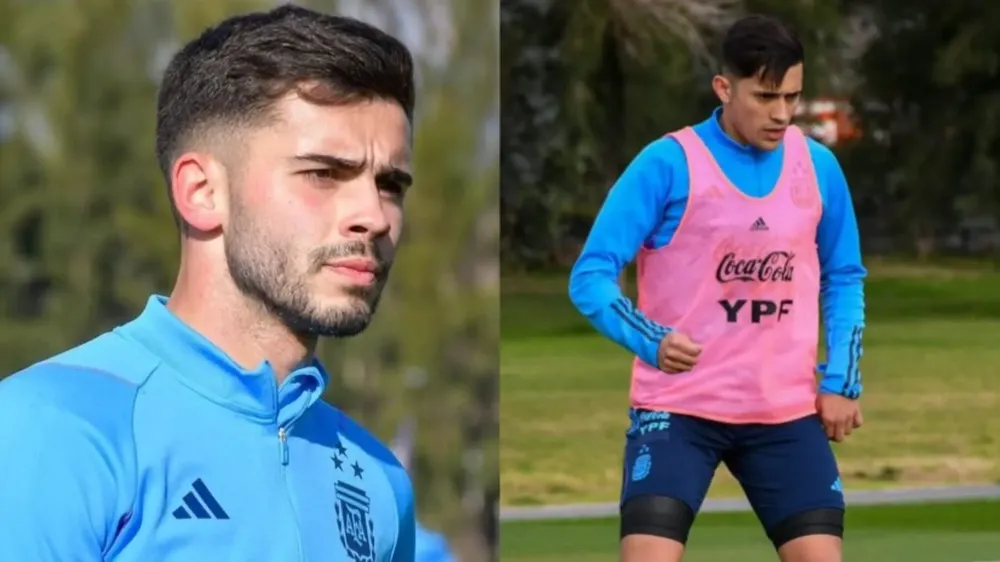 Santiago Simón Pablo Solari convocados Argentina Sub 23 (Foto: Selección Argentina)