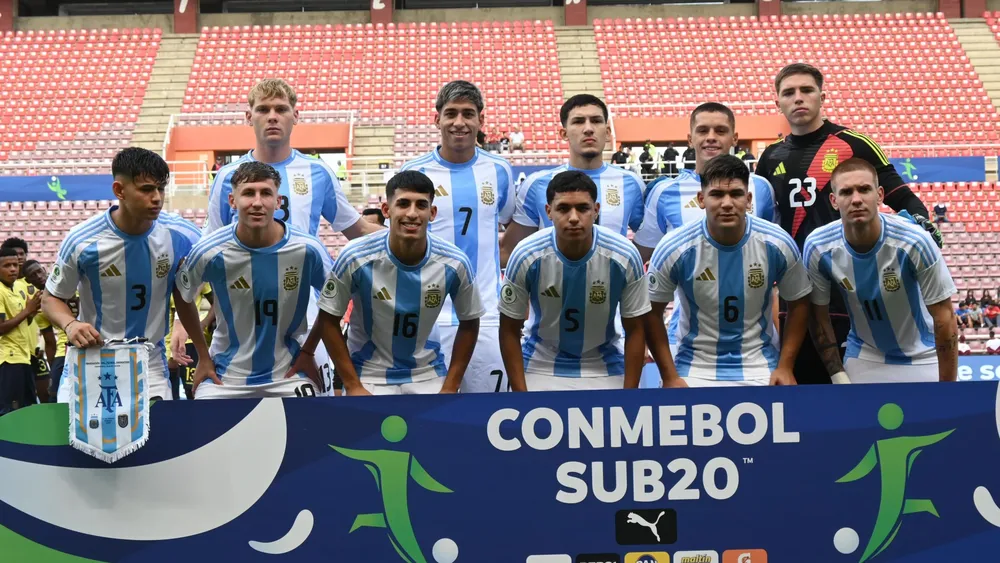 Equipo selección Argentina Sub 20 formación