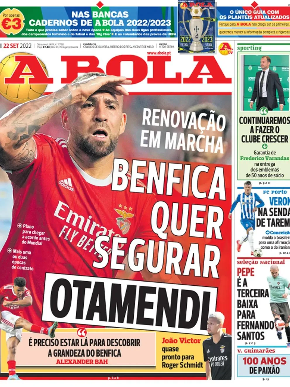 Otamendi Benfica River