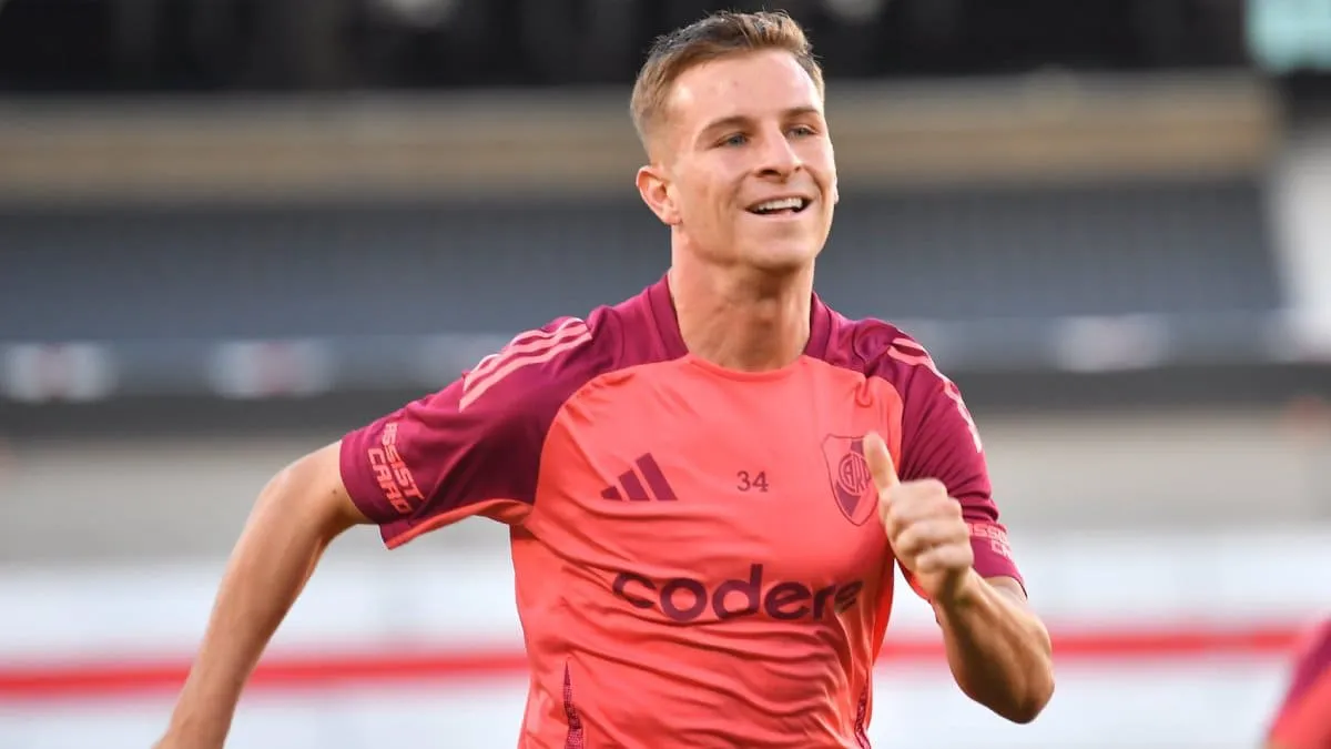 Giuliano Galoppo - entrenamiento River 2025