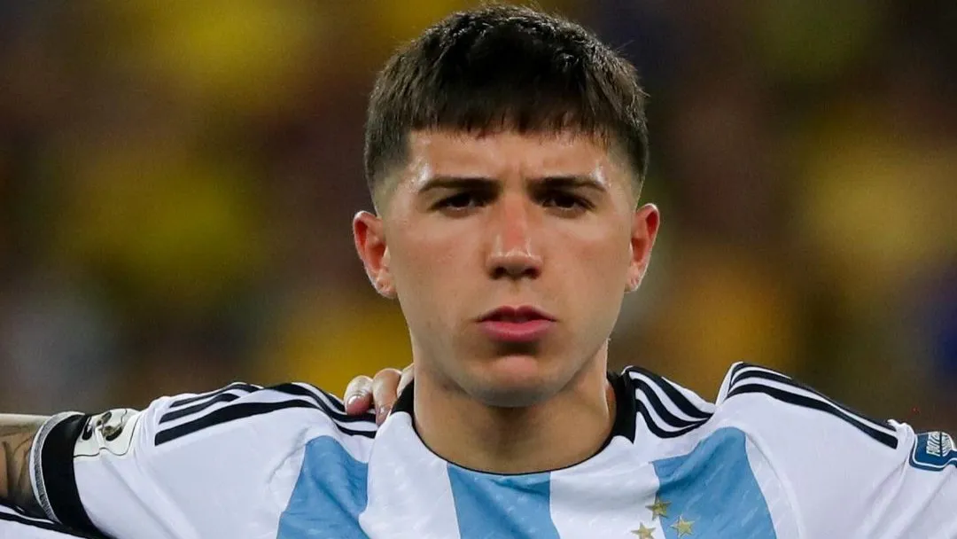 Enzo Fernandez Argentina Brasil 2023 (Foto Getty)