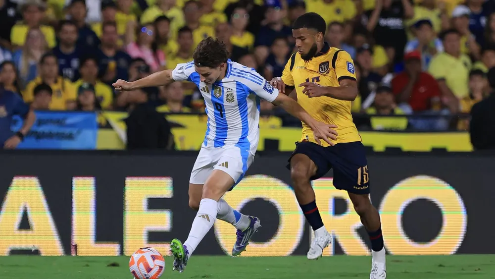 Julián Álvarez selección Argentina Ecuador