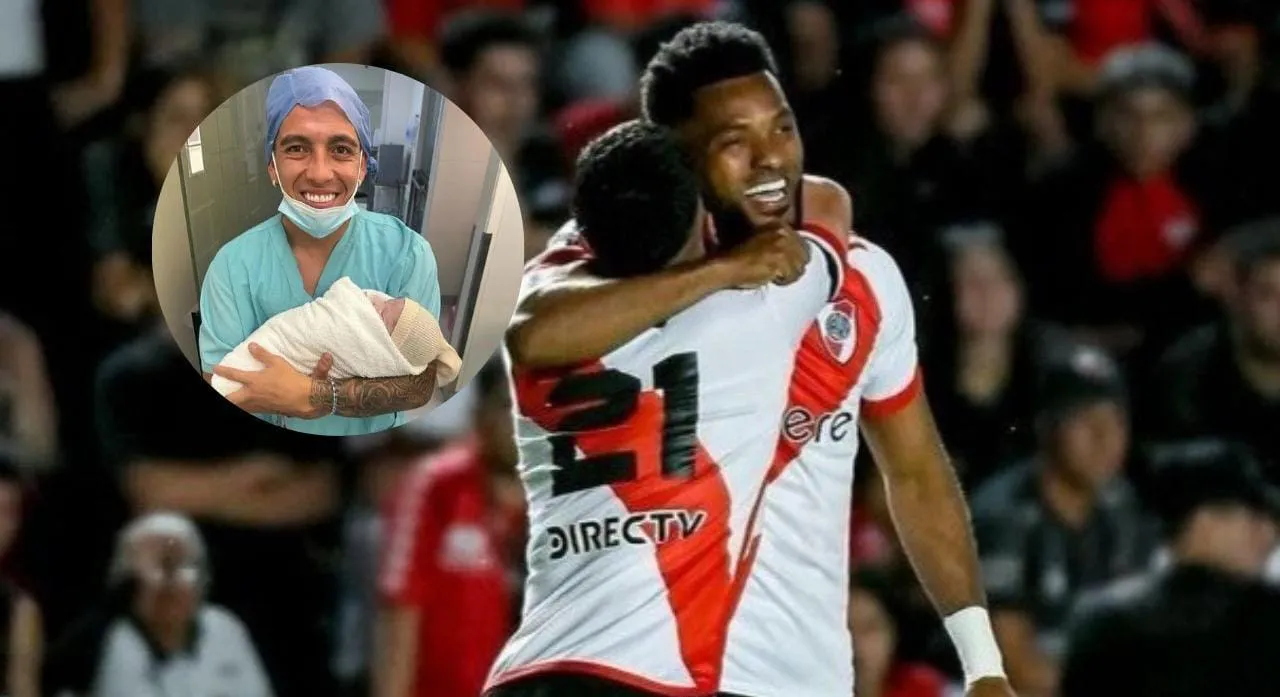 Miguel Borja Esequiel Barco nacimiento hija