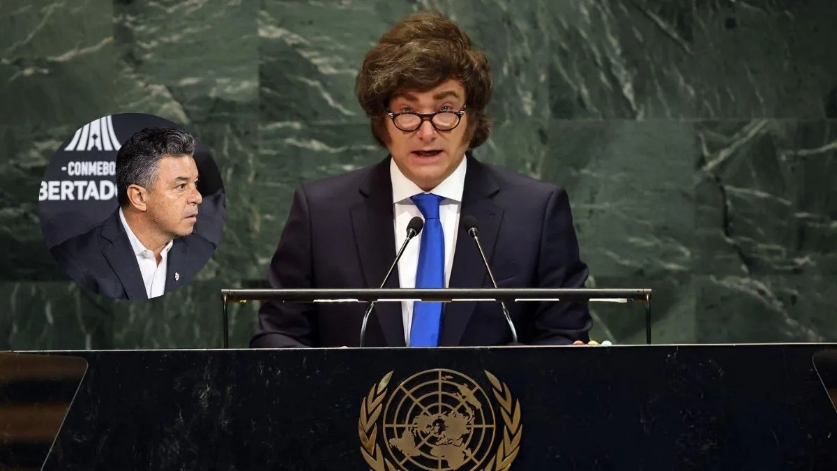 Javier Milei elogió a Gallardo