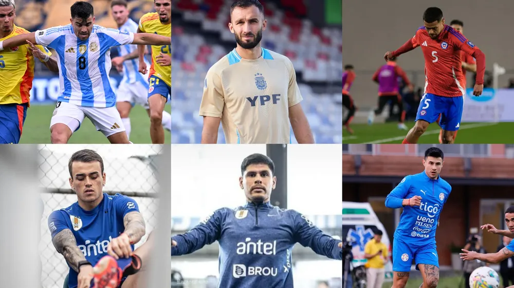 Jugadores River Selecciones Eliminatorias Sudamericanas 