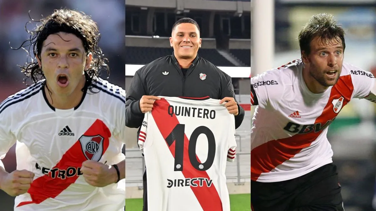 Marcelo Gallarado Juan Fernando Quintero Fernando Cavenaghi