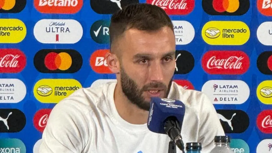 Germán Pezzella conferencia prensa Argentina River