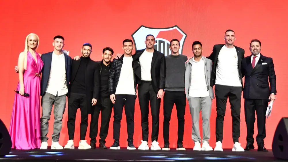 Cena Fundación River jugadores 2024