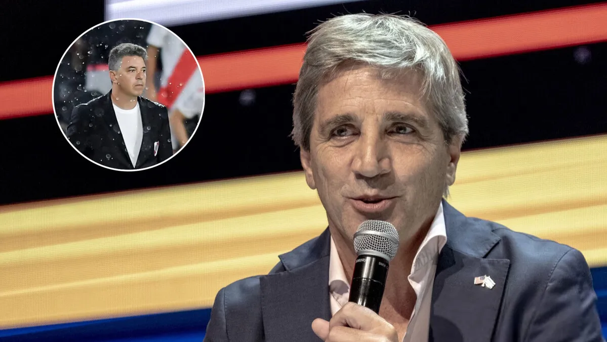 Luis Caputo Marcelo Gallardo (Fotos: Getty Images)