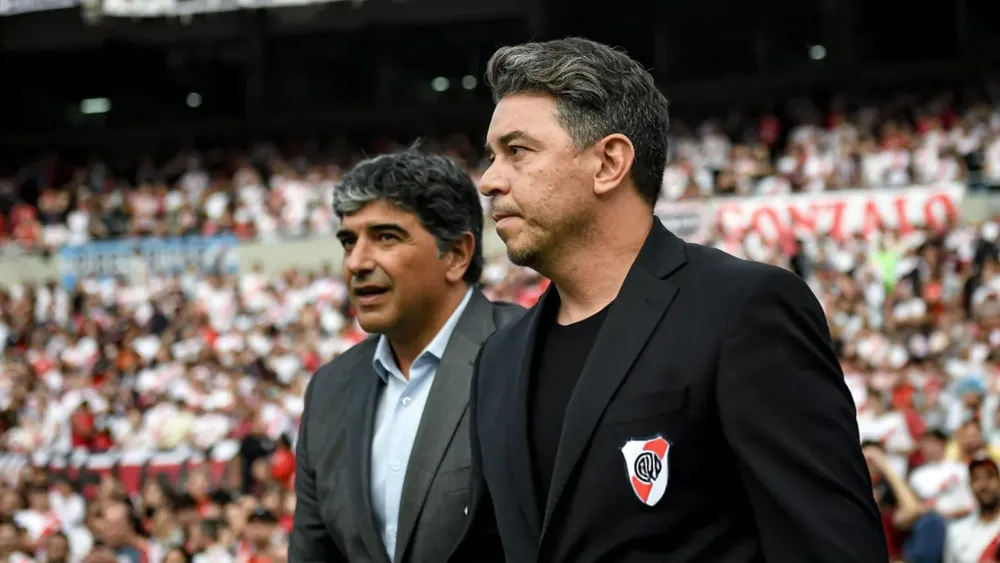 Marcelo Gallardo entrenador River Monumental (Foto: Getty Images)