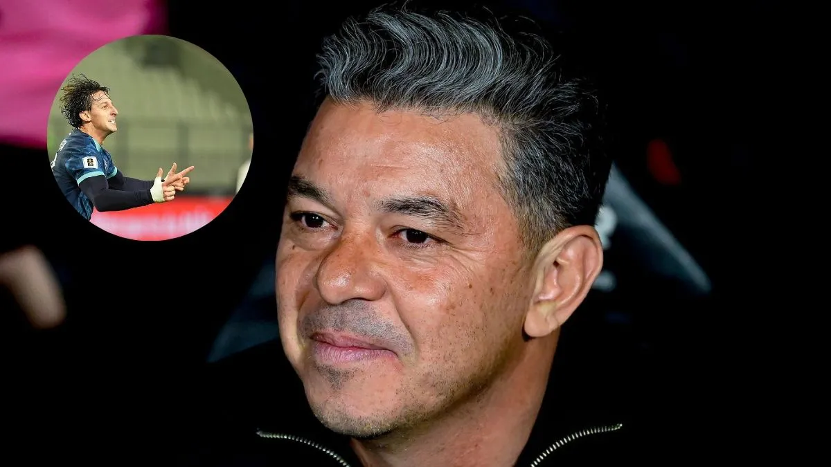 El mensaje de Gallardo a Matías Galarza