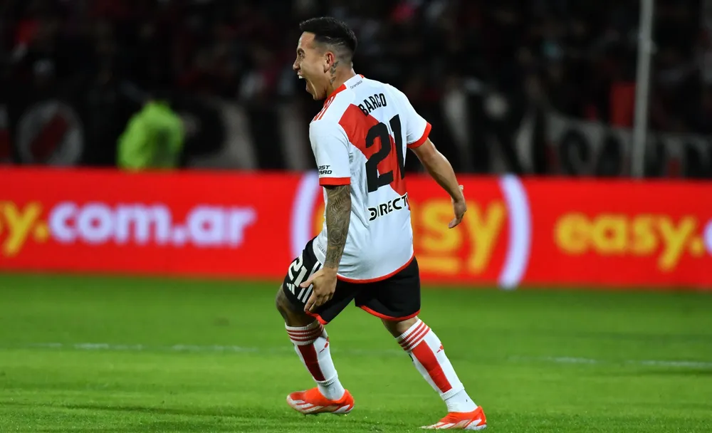Esequiel Barco festejo gol River (Foto: River Plate)