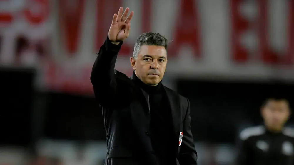 Marcelo Gallardo vs Talleres por Copa Libertadores