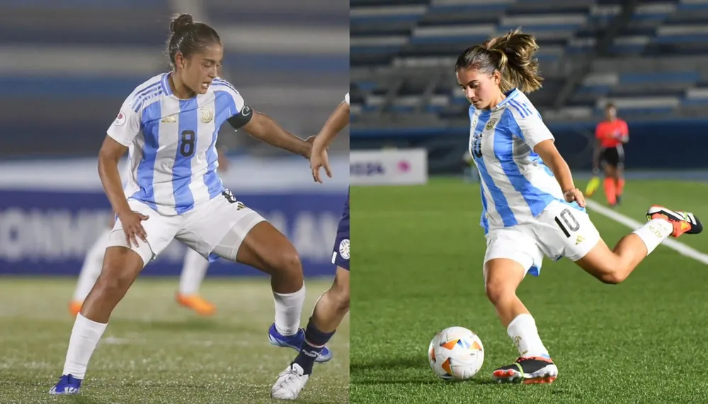 Sofía Domínguez Francisca Altgelt Selección Argentina (Fotos: Selección Argentina)