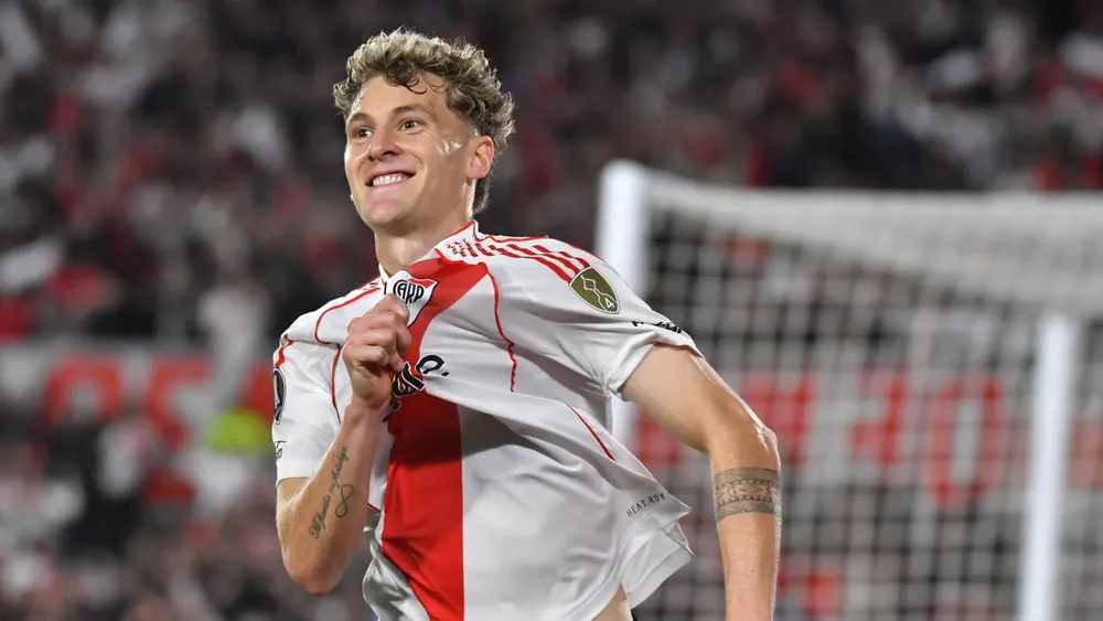 Facundo Colidio River Colo-Colo Libertadores festejo gol