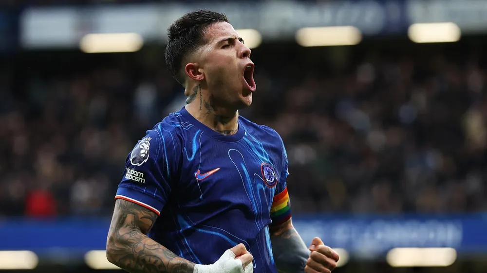 Gol de Enzo Fernández Chelsea Aston Villa