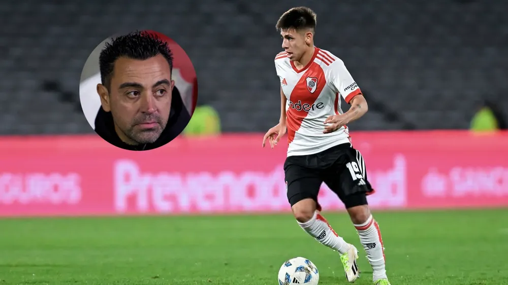 Xavi Hernandez Claudio Diablito Echeverri (Fotos: Getty)