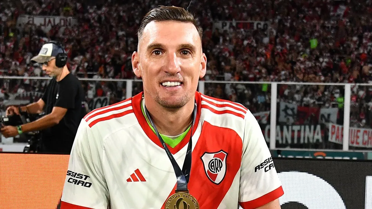 Franco Armani Supercopa River Estudiantes 2024 (Foto: River Plate)