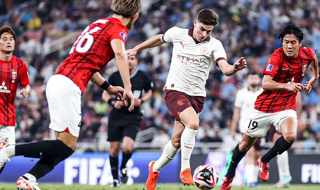 Julián Álvarez Manchester City Urawa Red Diamonds Mundial Clubes 2023 (Foto: FIFA)