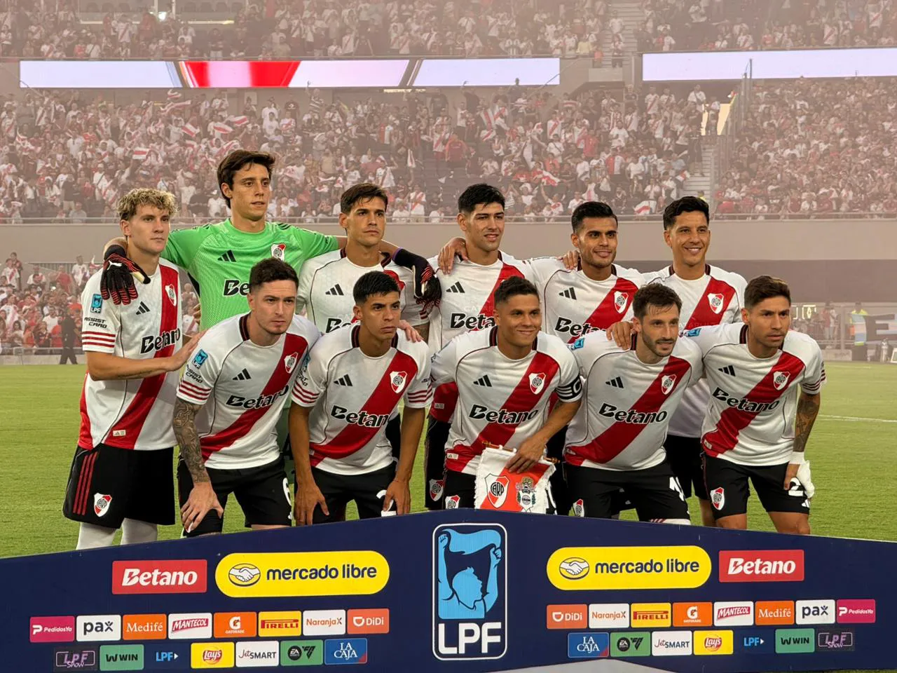 Once inicial River-Gimnasia