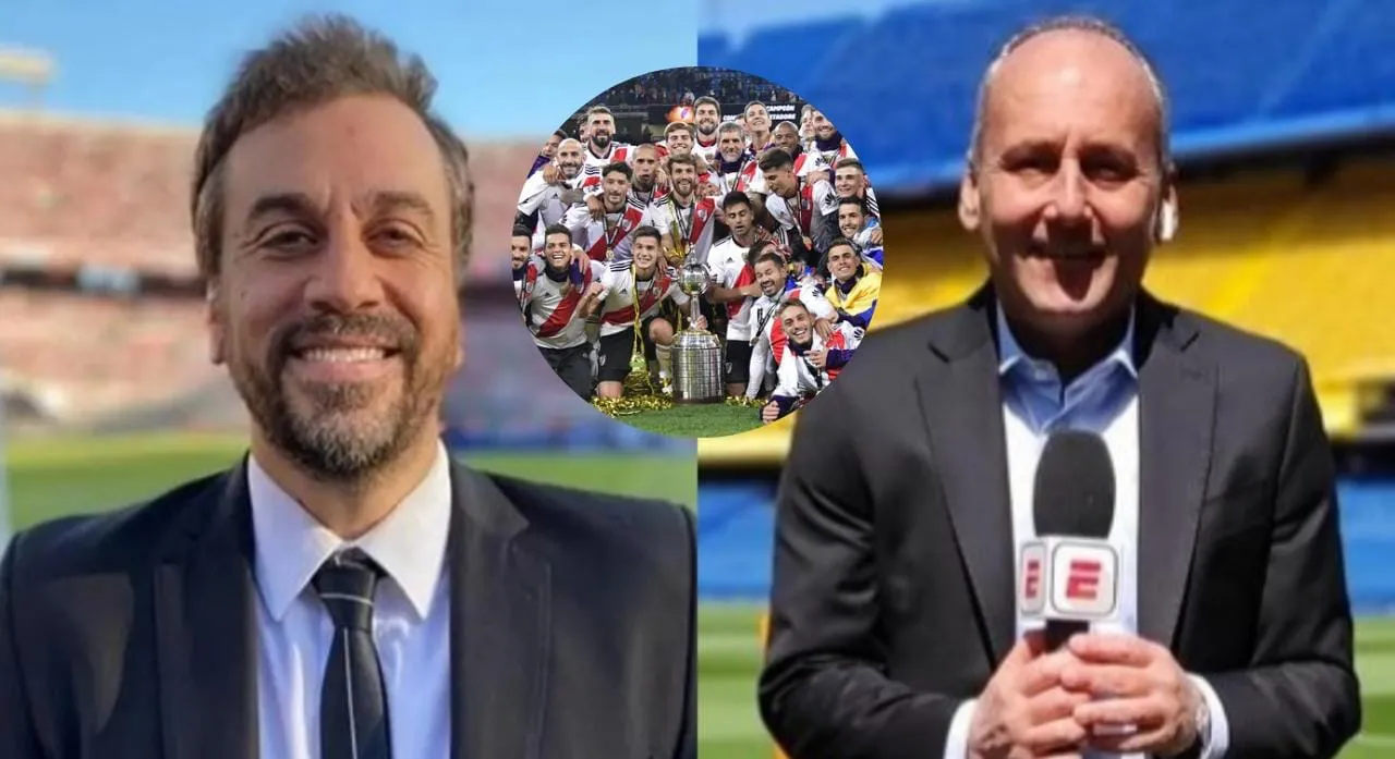 Cruce periodistas River Boca Madrid Distasio Costa