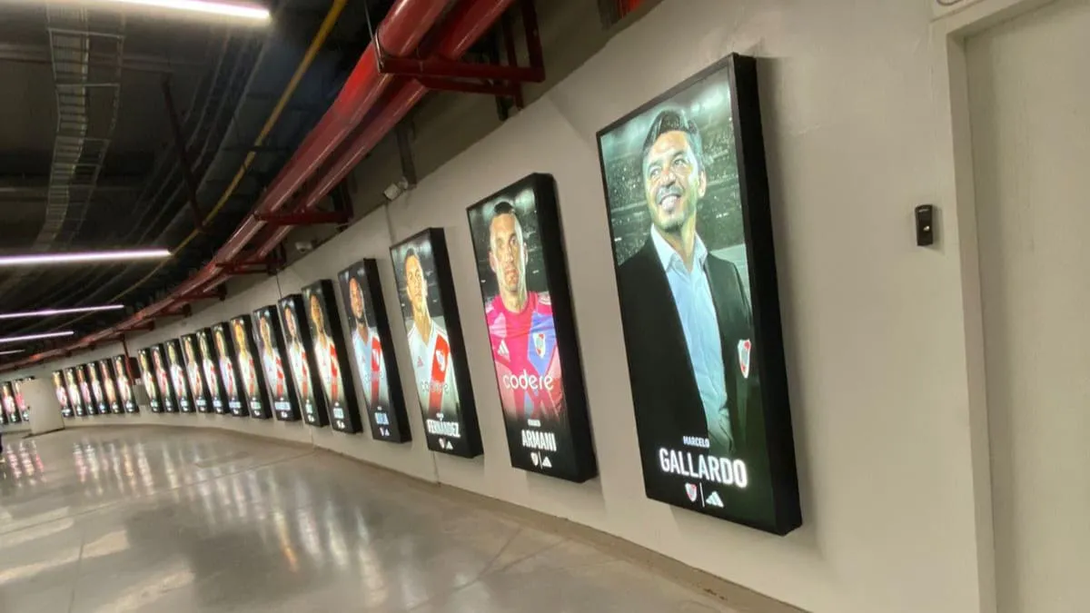 Foto anillo Monumental gigantografía River (Foto: Germán Balcarce)
