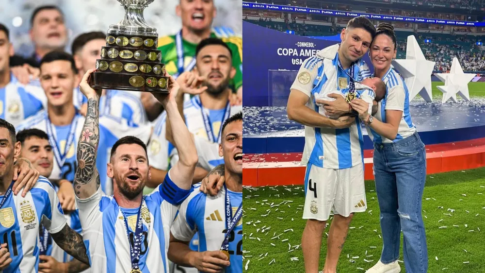 Messi Copa América familia Montiel Argentina