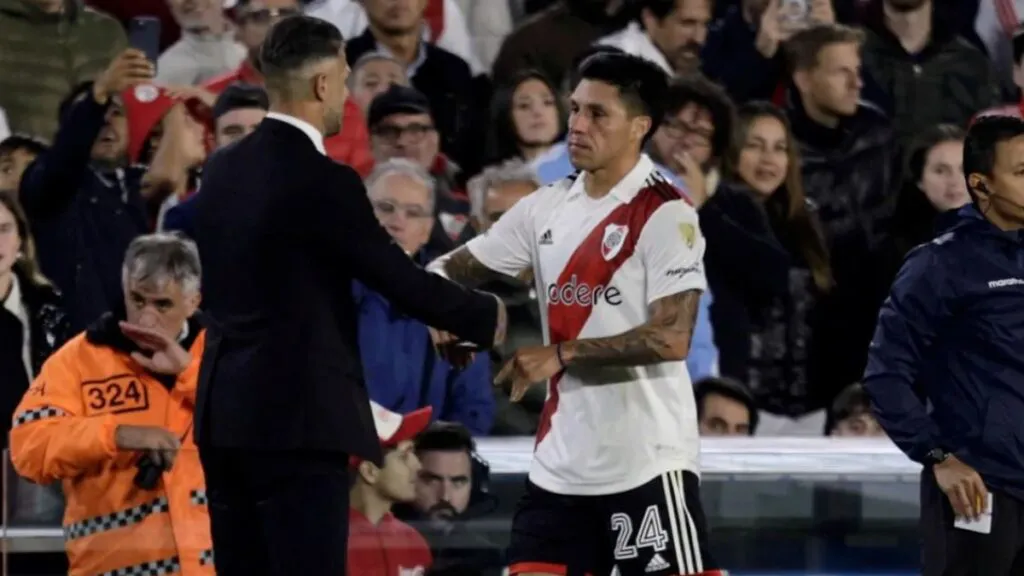 Demichelis habló de una posible salida de Enzo: 
