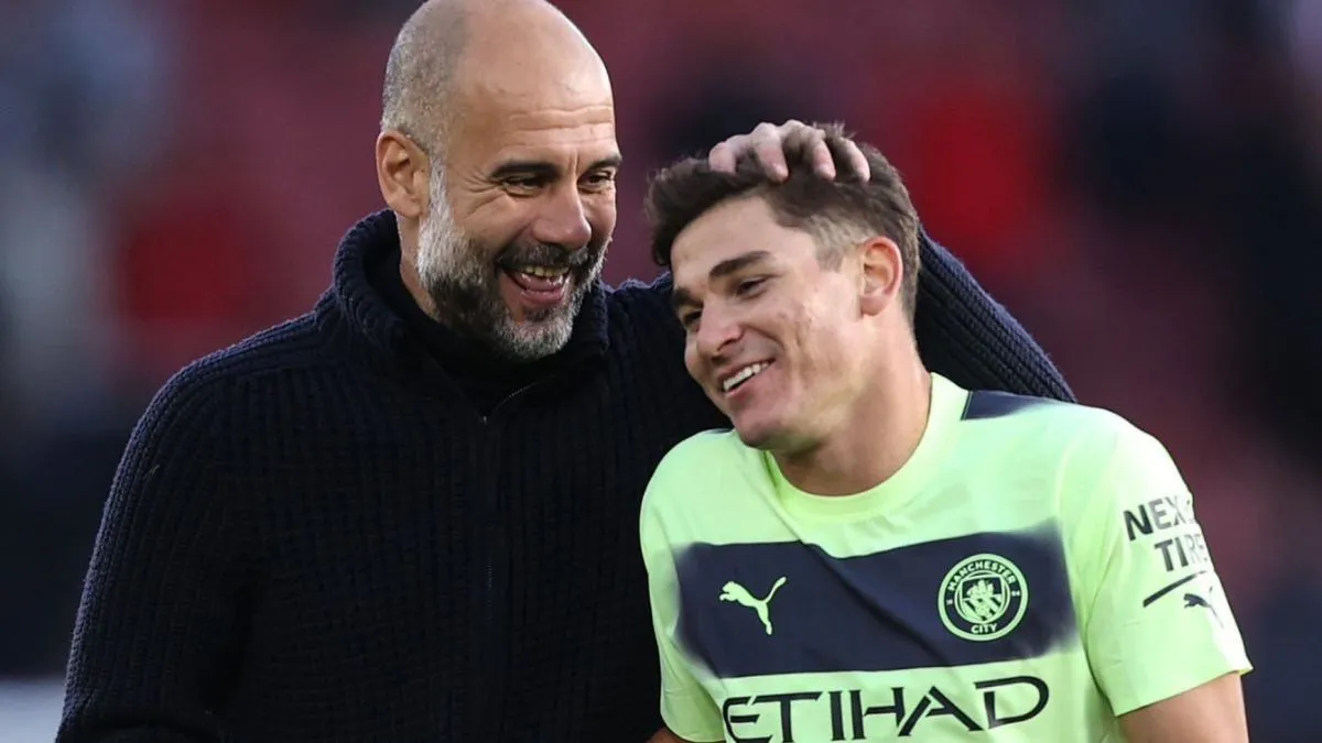Guardiola habló de Julián