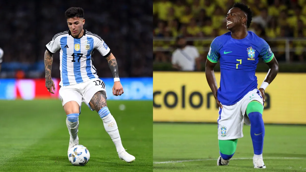La previa del Brasil-Argentina por Eliminatorias. (Fotos: Getty)