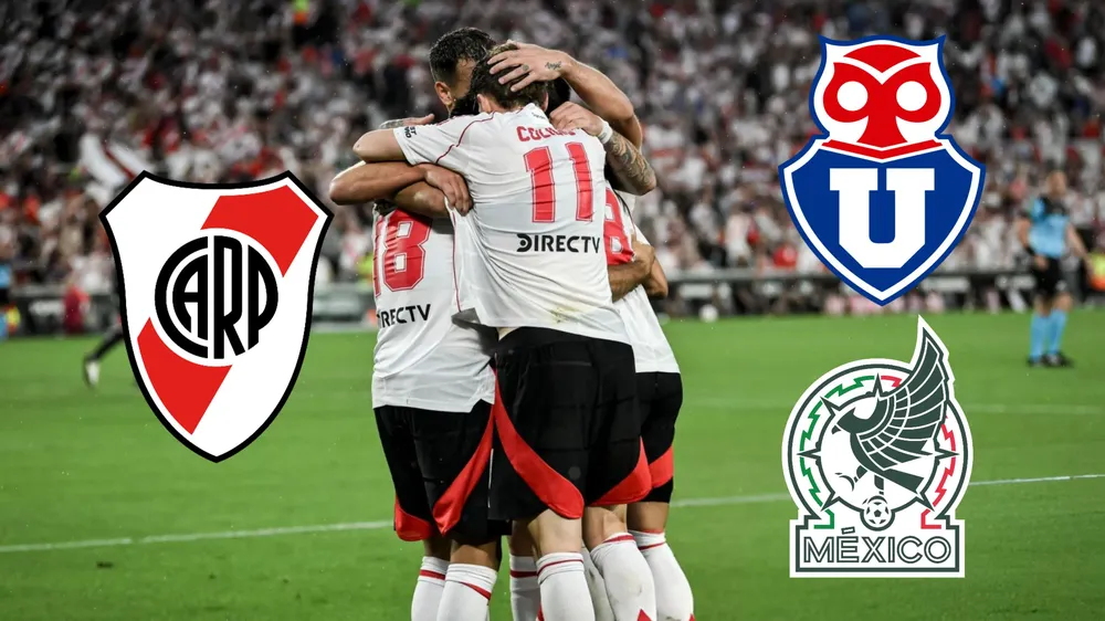 Por dónde ver amistosos River Universidad Chile México
